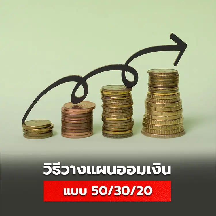 วิธีวางแผนการออกมเงิน ด้วยเทคนิคแบบ 50/30/20
